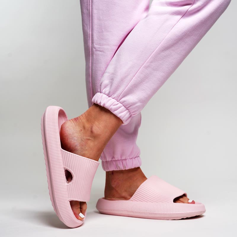 Orthopedic Slippers With Extra Compressible Thick Sole